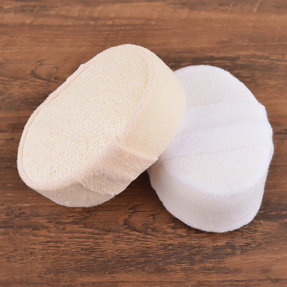 100% Natural Loofah Sponge Uni Bath Towel Wipe Thick Sponge Bath Shower Rub Wash Body Scrubber Durable Healthy Massage Brush