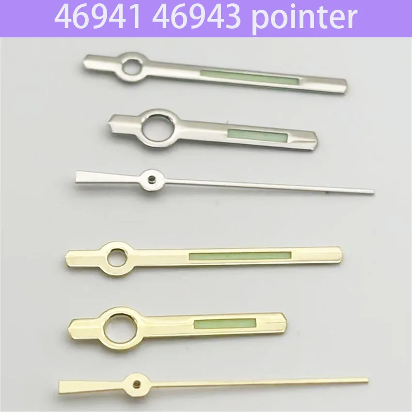 Luminous Watch Hands Accessories -1 Set Old Model Hour Minute Second Needles Pointers Compatible with 46941 46943 Watch Movement