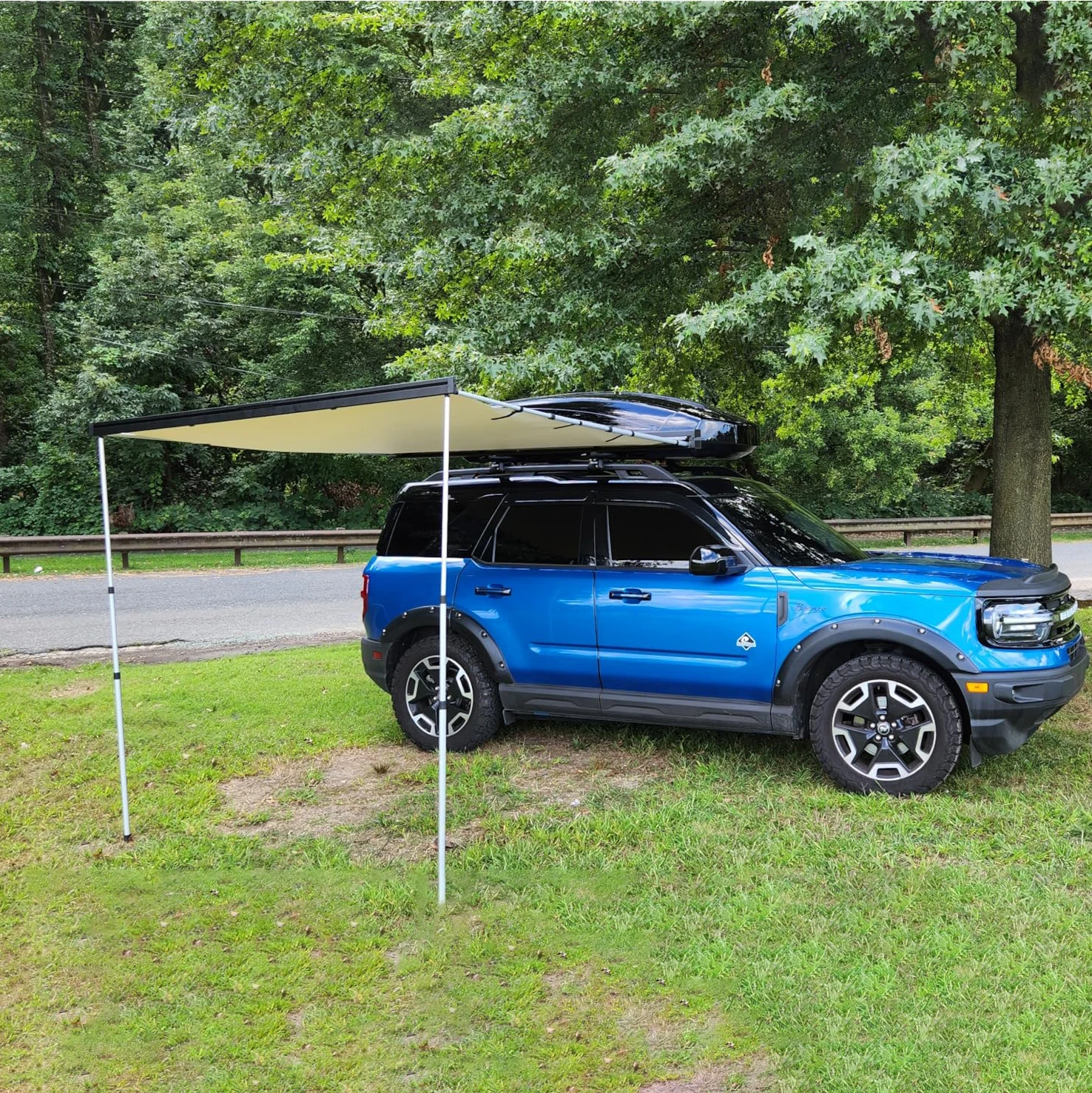 Dream Car Suv Vehicle Side Tent Rooftop Tent Unique Camping Tents Outdoor Car Side Awning