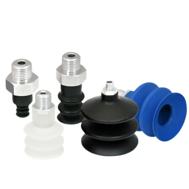 Ventosa de vacío FG25, serie de tres capas, componente neumático industrial de silicona importado, accesorio de brazo mecánico FG14