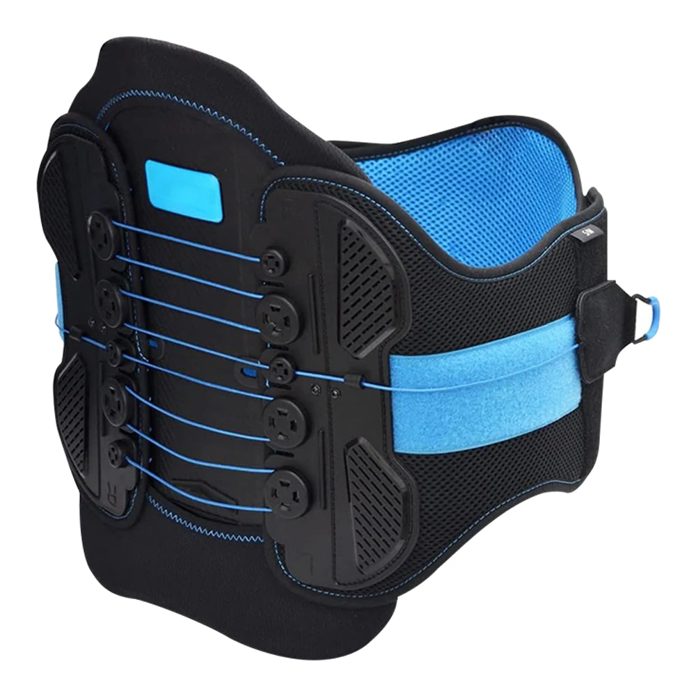 نايلون مستقيم الظهر هدفين لتخفيف الآلام الجبيرة دعم للكسور الصدرية Lumbor الجنف التضحية حزام تدليك الخصر #1