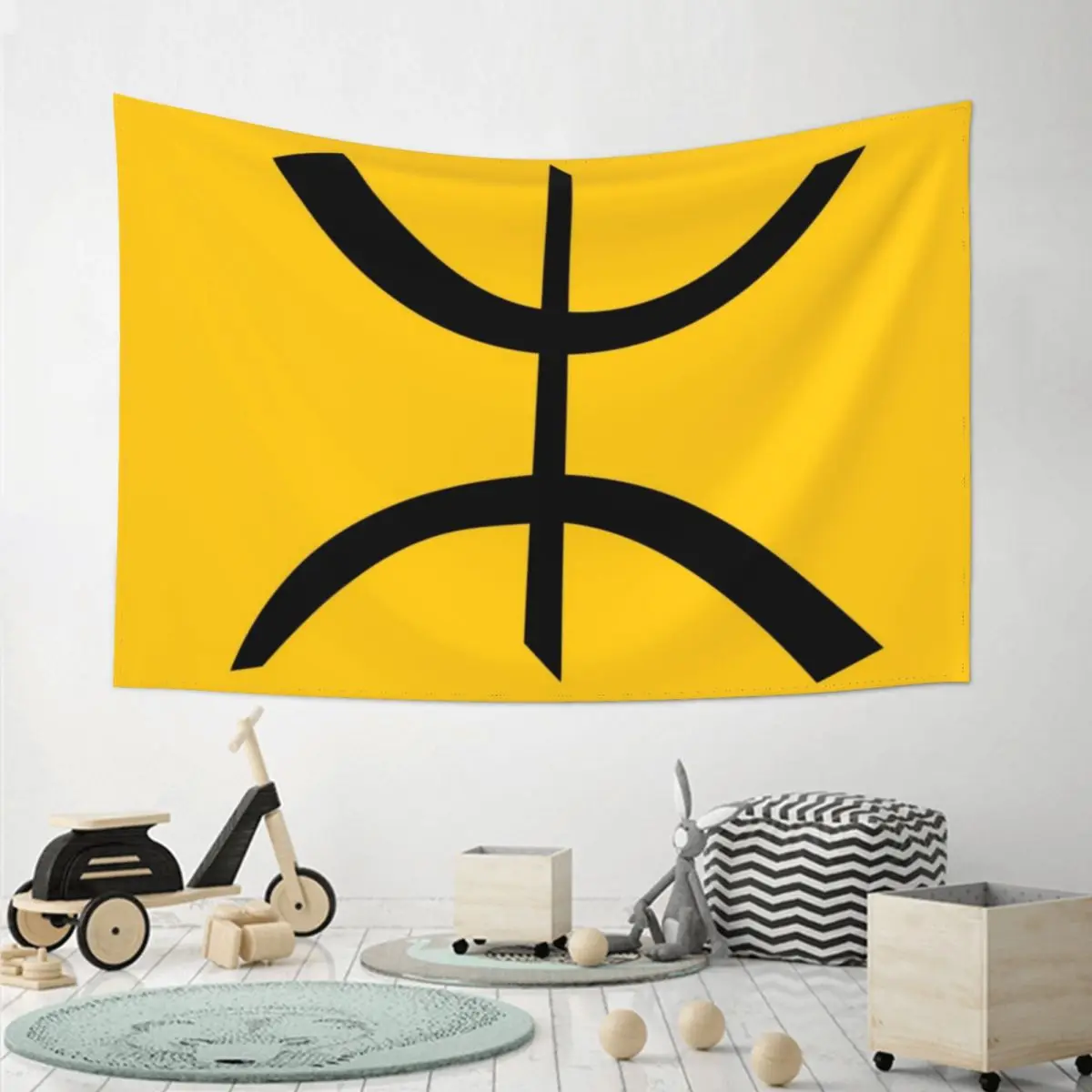 Afbeelding 4: Chaoui Vlag Tapijt Koreaanse Kamer Decor Decor Thuis Esthetische Kamer Decor Tapijt