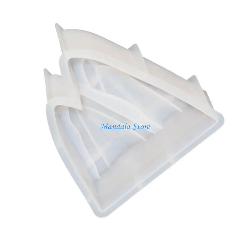 

U2JC Snow Mountain Shaped Molds for Crafting Soap Gypsum Decorations, Mountain Molds for Epoxy Resin