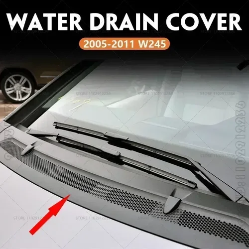 Para 2005-2011 W245 Mercedes Benz Clase B B180 B200 cubierta de drenaje de agua delantera capó rejilla de drenaje 1698300275 1698300375 1698360018