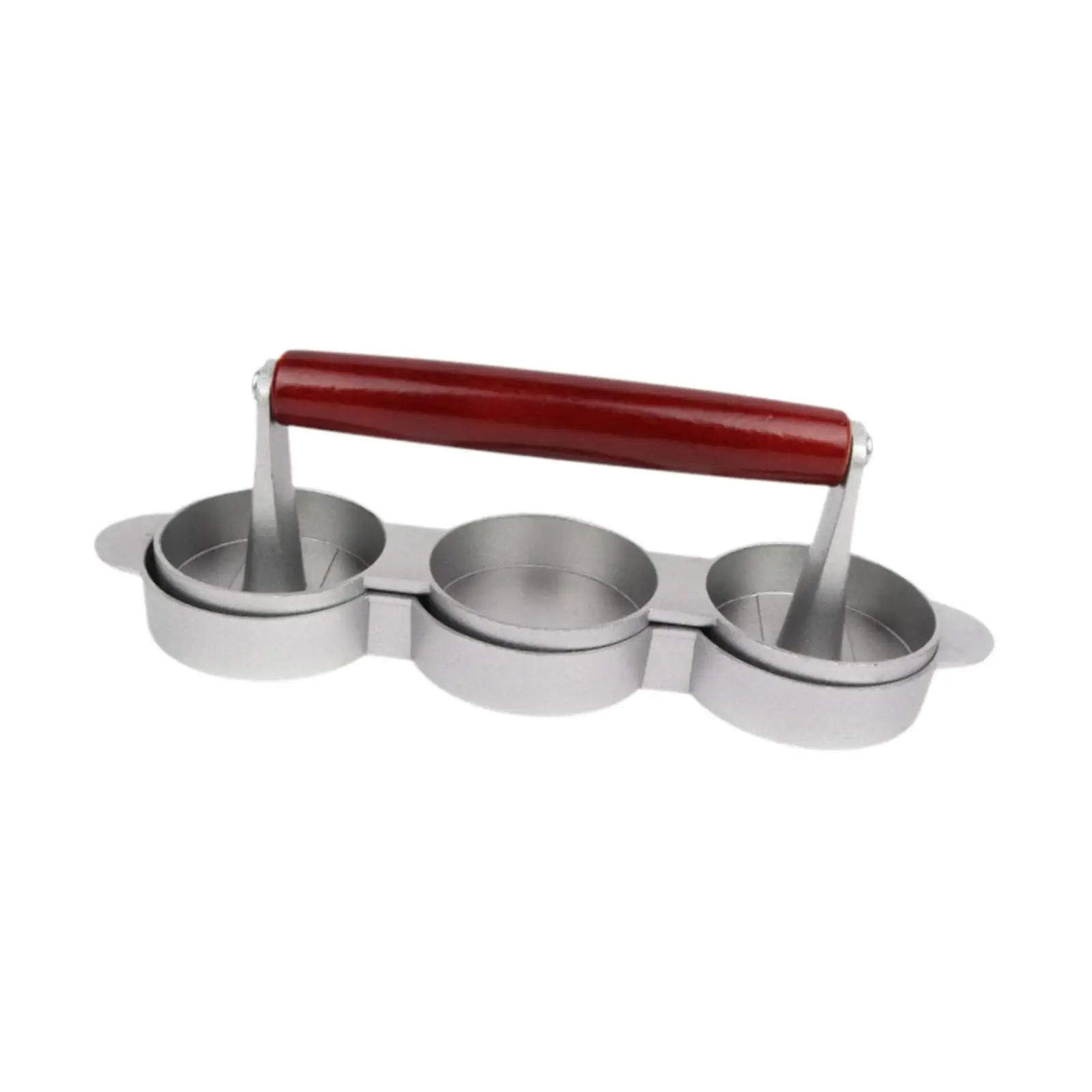 Nonstick Burger Press Round Aluminum Alloy Hamburger Mold Griddle Accessories for Home Kitchen Use