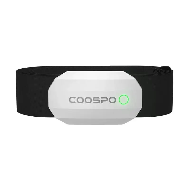 

COOSPO H808S Датчик сердечного ритма, двойной режим ANT Bluetooth с нагрудным ремнем, велосипедный компьютер для спортивного монитора Wahoo Garmin Zwift