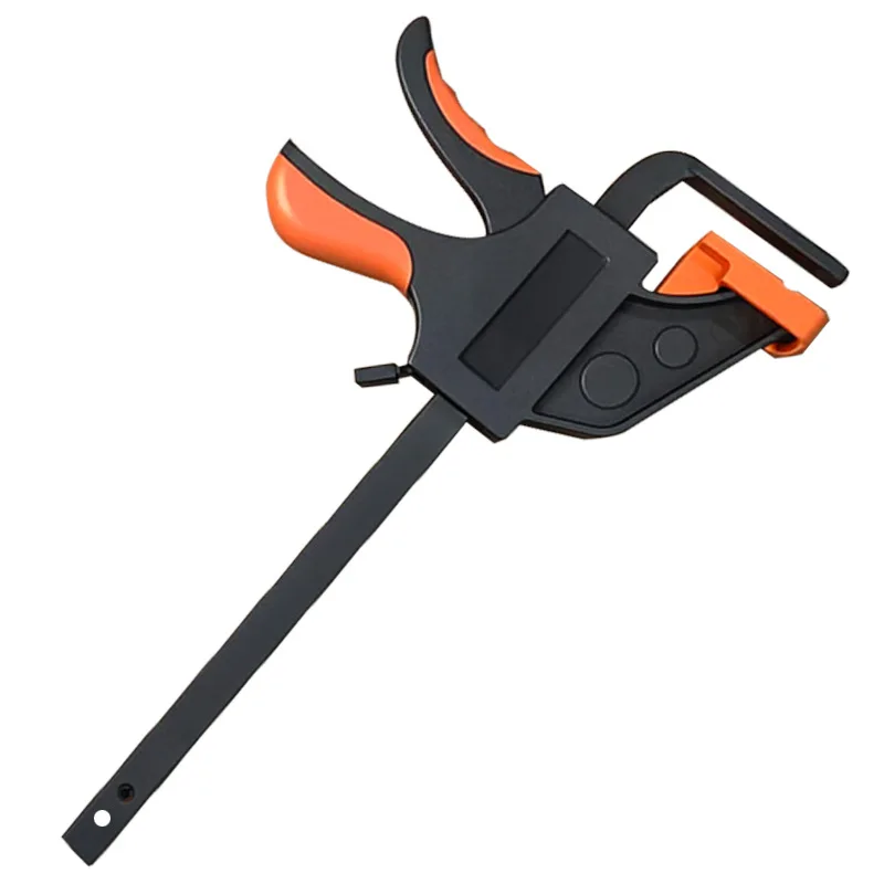 6 Inch Heavy-Duty Quick Release Bar Clamp, Rapid Action F-Clamp for Woodworking and Carpentry
