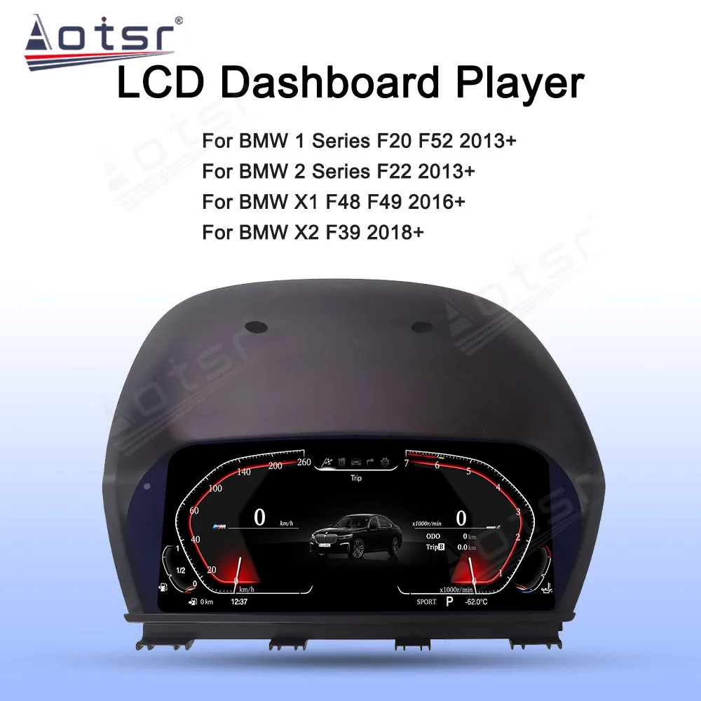 

Car LCD Dashboard Player For BMW X1 F48 F49 F20 F52 LCD Instrument Panel Multifunctional Player Digital Cluster