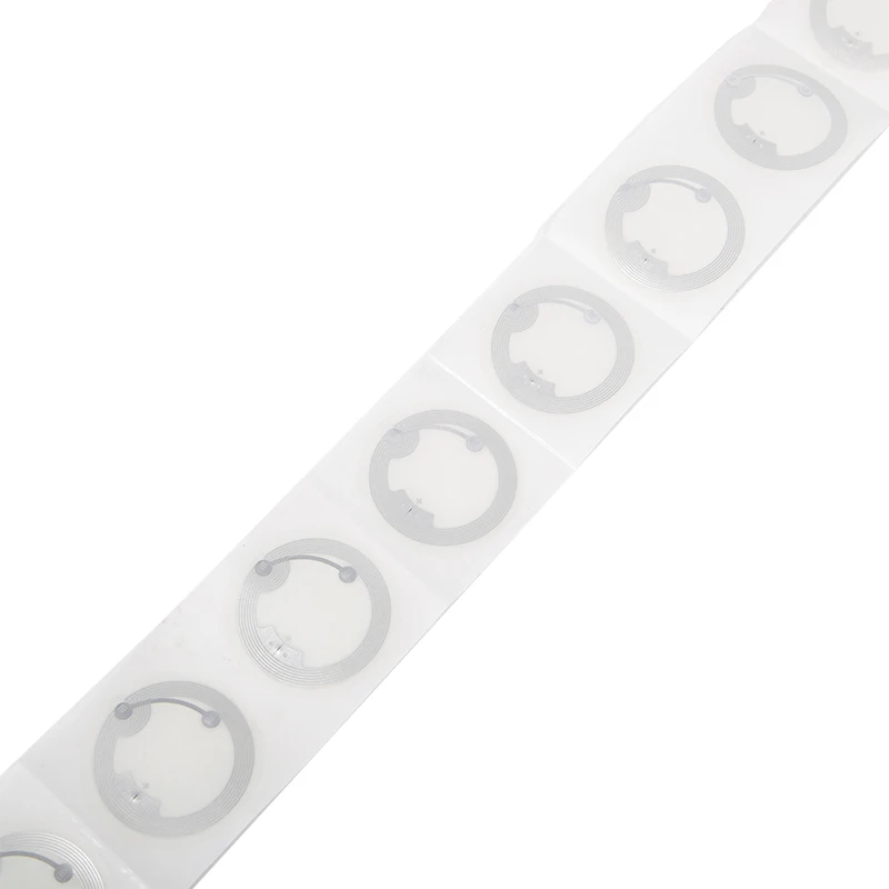 10Pcs Changeable Re-Writtable Round Dia 40mm Sticker NFC Copy Clone Label