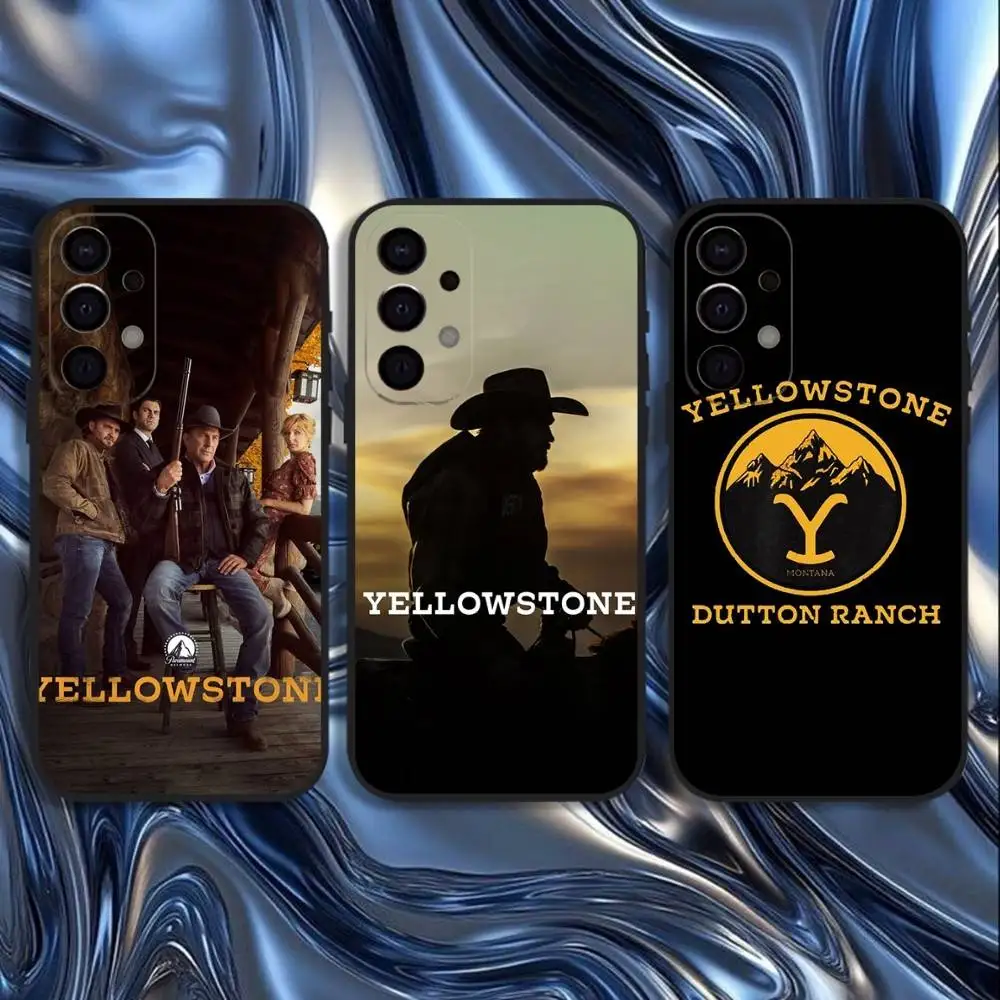 

Yellowstone TV Show Phone Case For Samsung S25,S24,S21,S22,S23,S30,Ultra,S20,Plus,Fe,Lite,5G Black Cover