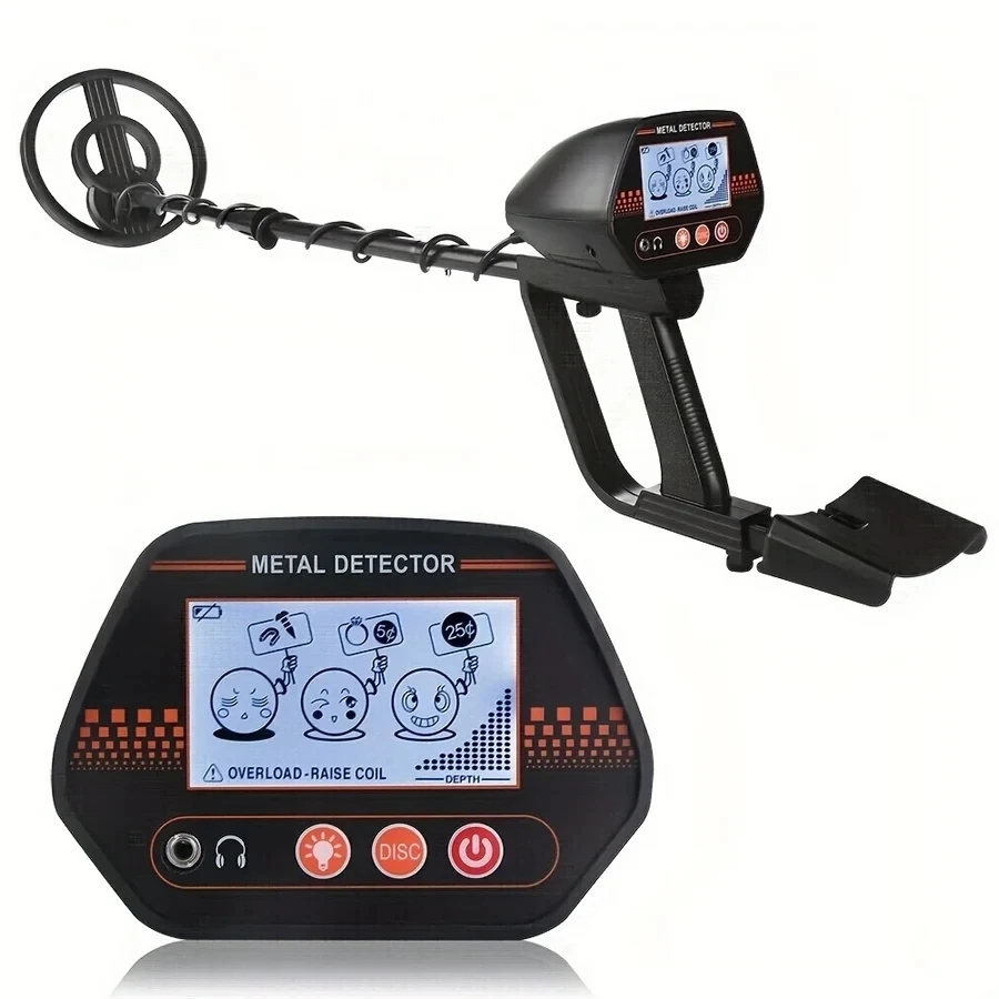 High Sensitivity Beach Treasure Finder Handheld Underground Metal Detector For Children And Adults High Precision Gold Detector