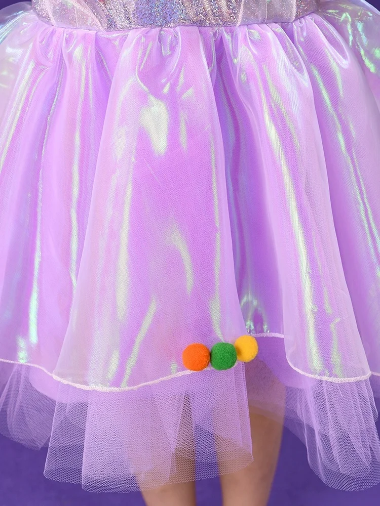 2026 فستان رقص حديث بنات غنائي معاصر حرة قاعة الرقص ملابس رقص بنات أطفال مرحلة ارتداء مهرجان الاحتفال #6