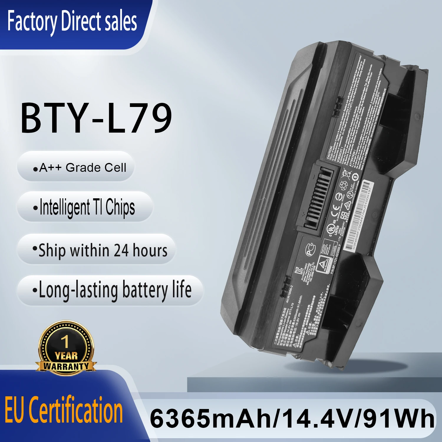 New BTY-L79 14.4V 9…