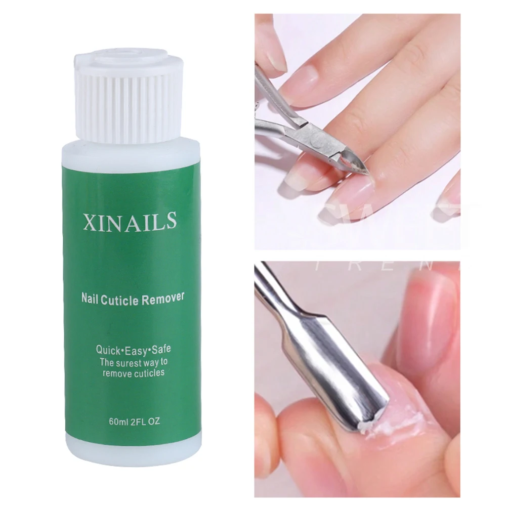 60ml 큐티클 리무버 젤 전문가용 큐티클 부드럽게 제거 네일 죽은 피부 제거 매니큐어 젤 폴리쉬 네일 리페어 케어 도구
