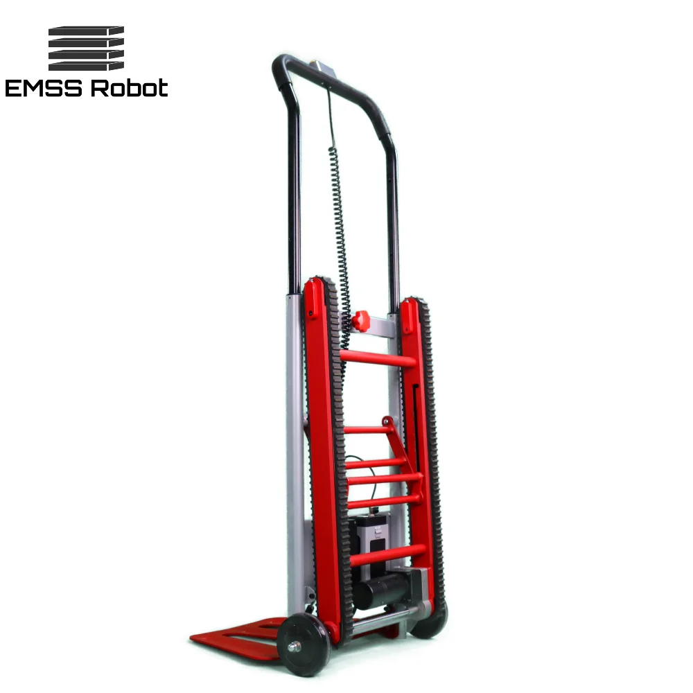 Aluminium Plattform Klettern Crawler Treppenheber Trolley Kletterer Tragbare Batterie Lithium Treppen Klettern Elektrische Trolley Wagen
