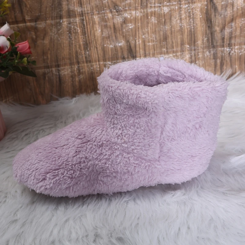 Women Thick Plush Foot Heater Winter USB Plug-in Thermal Heating Pad Dropship