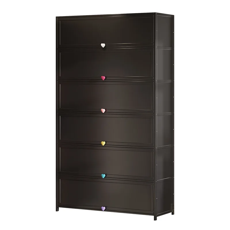 

Home shoe cabinet Narrow home door Large capacity multi-layer storage shoe rack Simple indoor dust-proof shoe rack