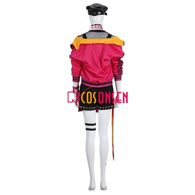 Paradox Live Anne faultner COSPLAY Suit สูทแจ็คเก็ตกระโปรงฮาโลวีนคาร์นิวัลผู้หญิงแฟนซี cosplayonsen ทำ