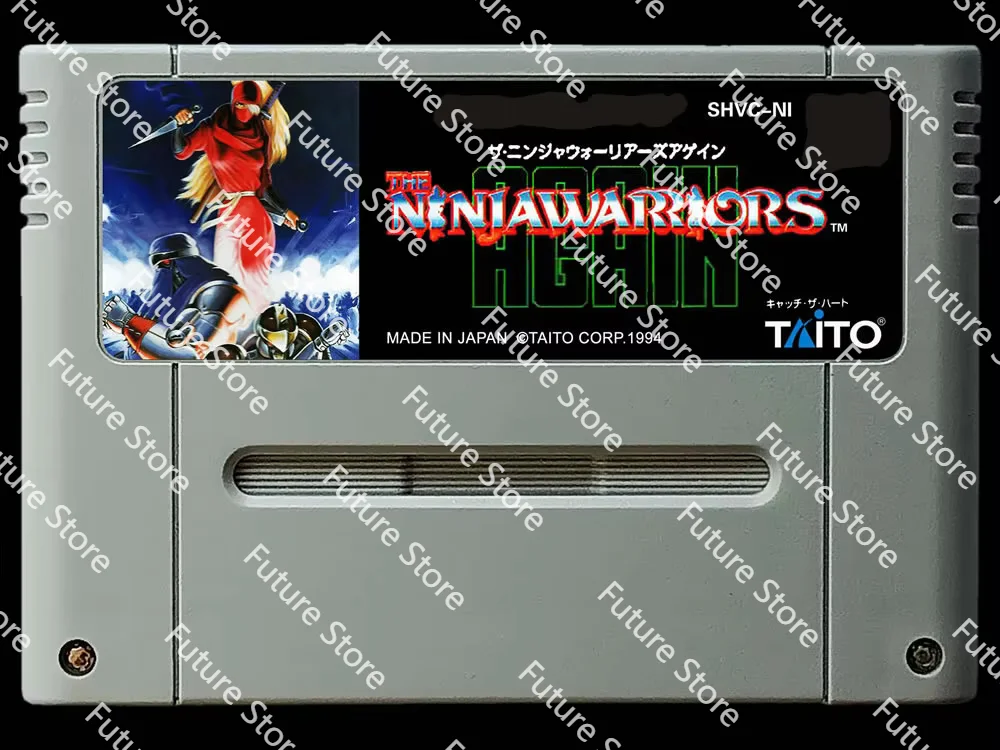 بطاقات الألعاب: Ninja Warriors Again (إصدار NTSC الياباني!!)
