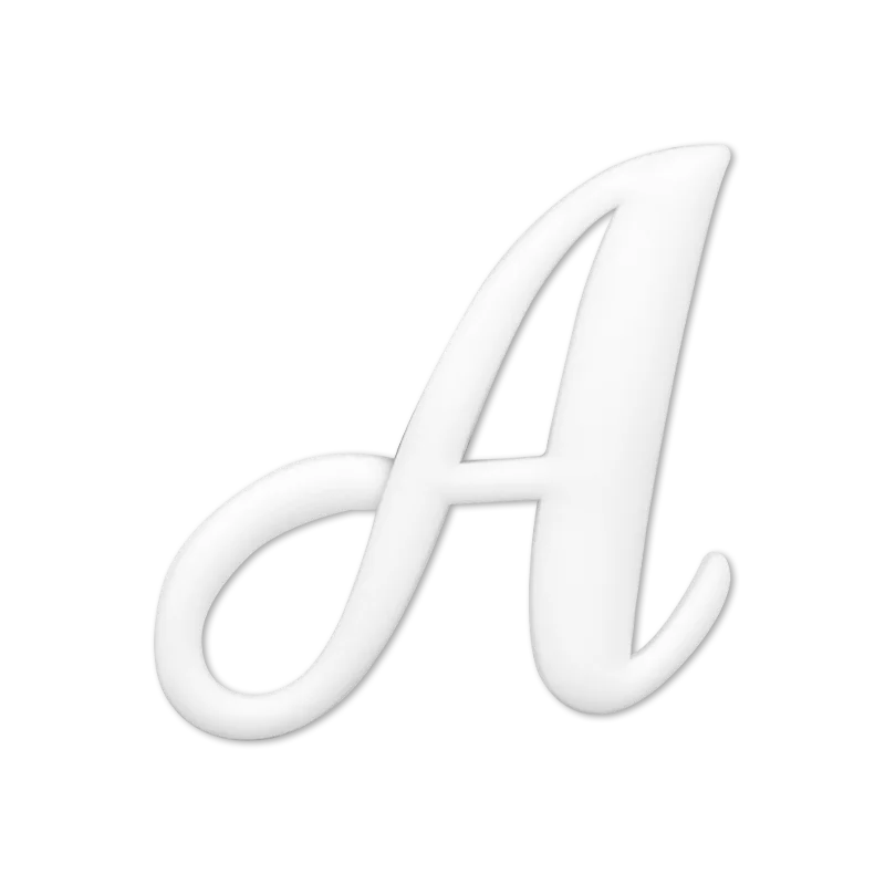 1PCS Classic White Letter Bag Accessories,A-Z Alphabet Pin Charms for Women's Handbags,Tote Bags Decorations Gifts