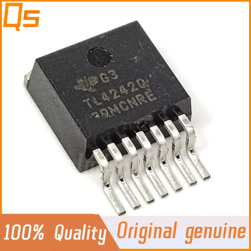 Original LED Driver IC Chip, genuíno, TL4242QKTTRQ1 TL4242Q TO263-7