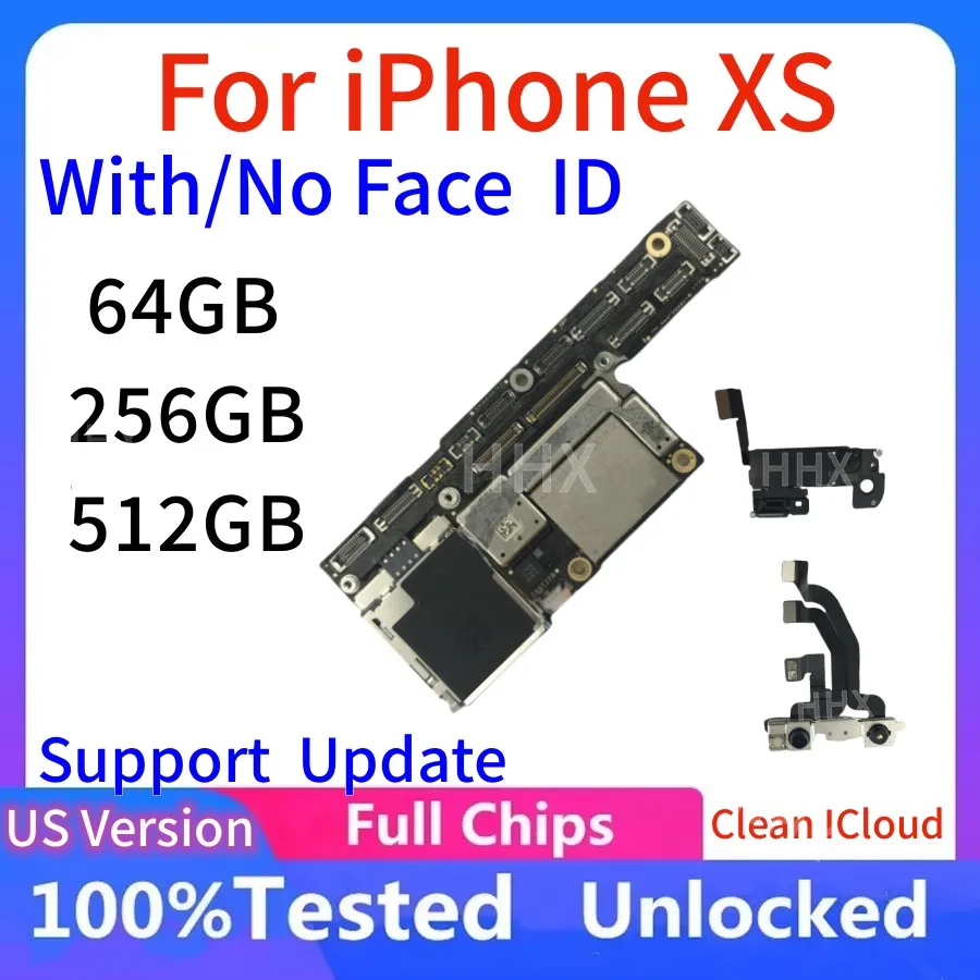 iPhone X/XS/XS Max/XR Motherboard Unlocked with Face ID