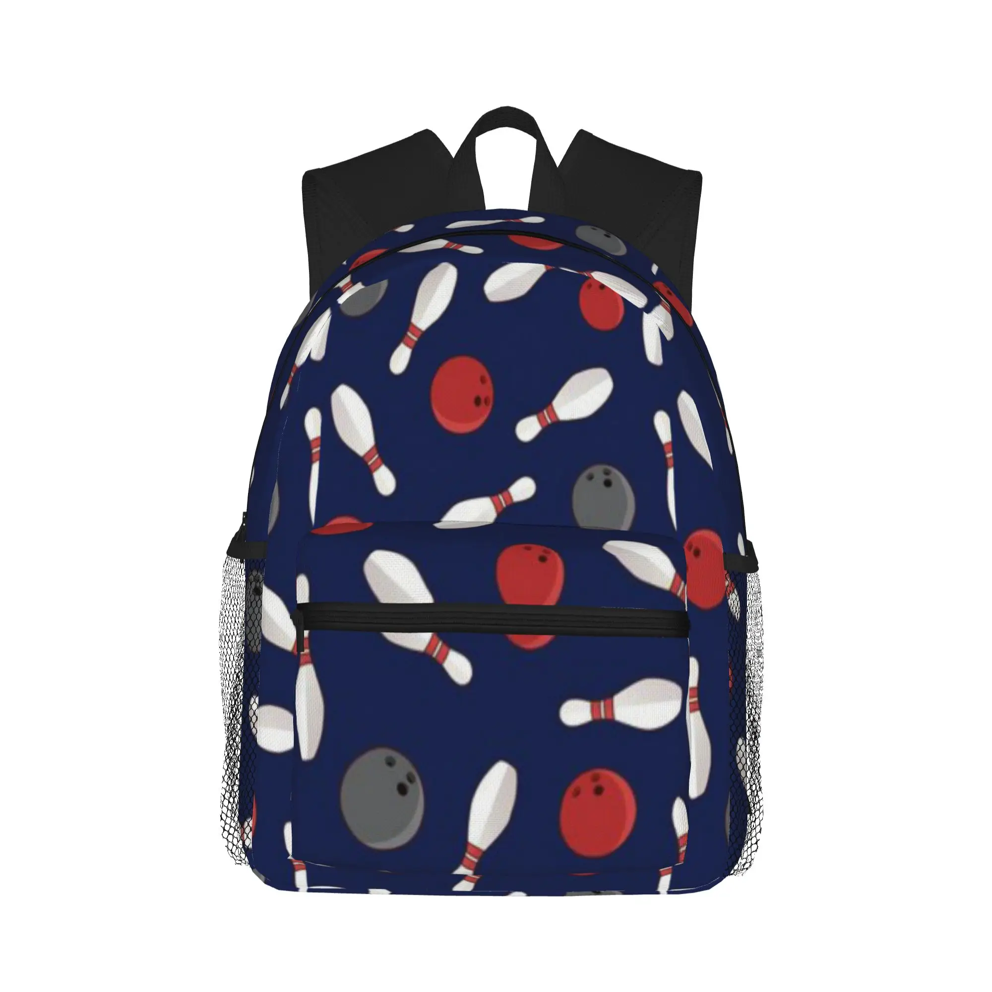 

Bowling Pattern Casual Backpack for Students and Adults Feminina backpack