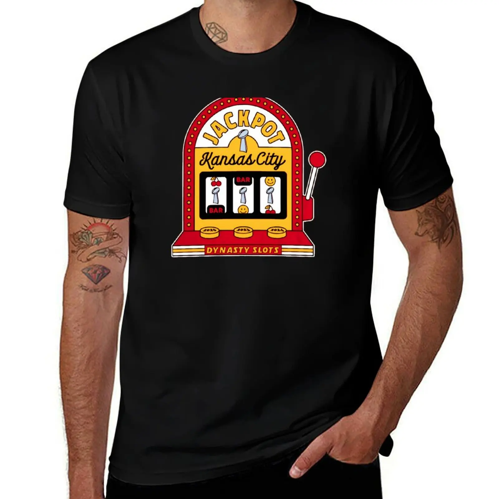 Jackpot Kansas City - Dynasty Slots T-Shirt plain cheap stuff kawaii clothes mens clothes