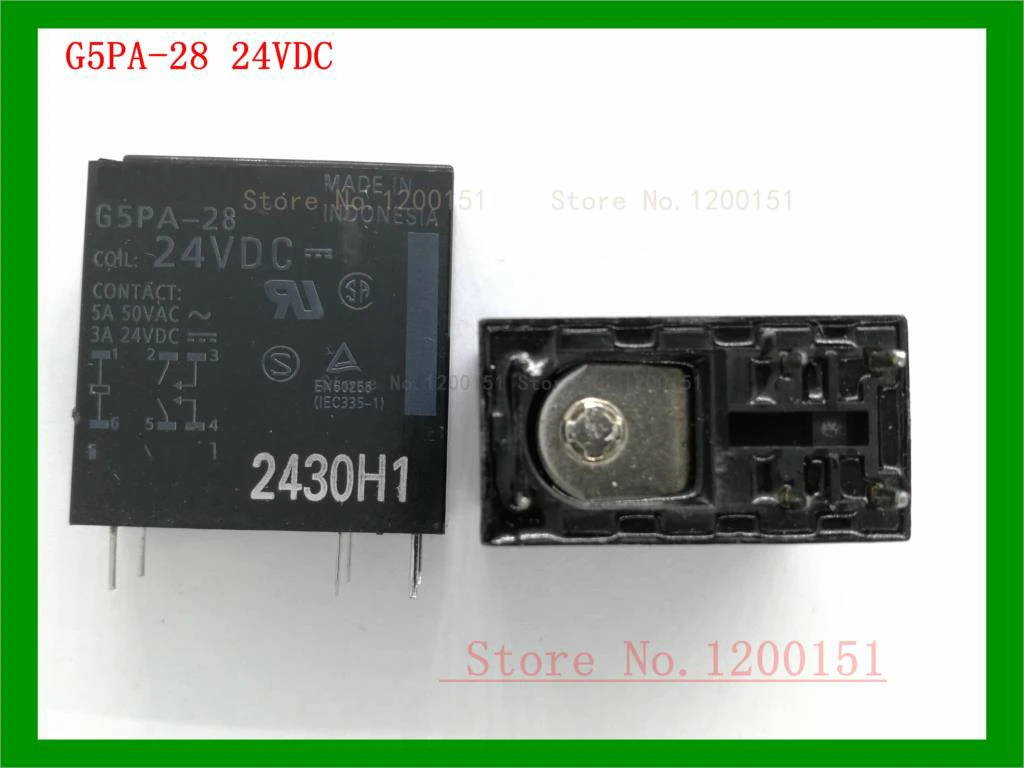 G5PA-28 24VDC 12VDC relay DIP-6