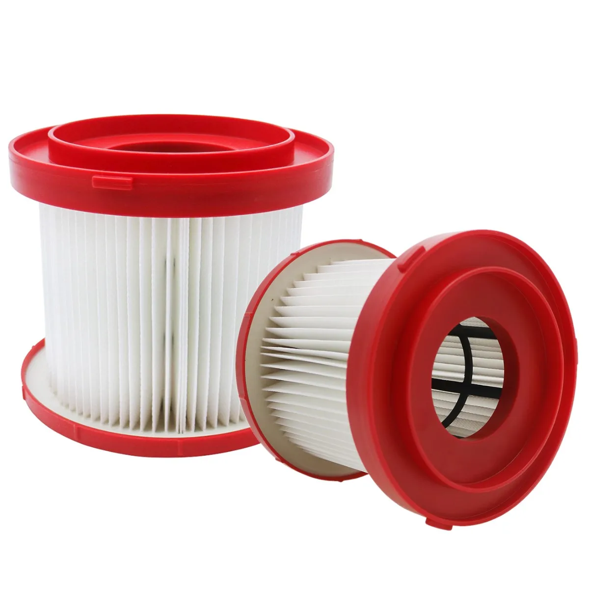 Filtro HEPA de repuesto 49-90-1900 para aspiradora Milwaukee, aspiradora inalámbrica M18 para uso en seco y húmedo 0780-20 0880-20, filtro para aspiradora Shop Vac