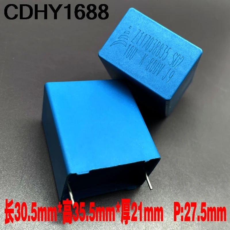 

2 шт. оригинальный Siemens mkp 10 мкФ 10,0 мкФ 106 800 В 630 В защитная пленка конденсатор c3d