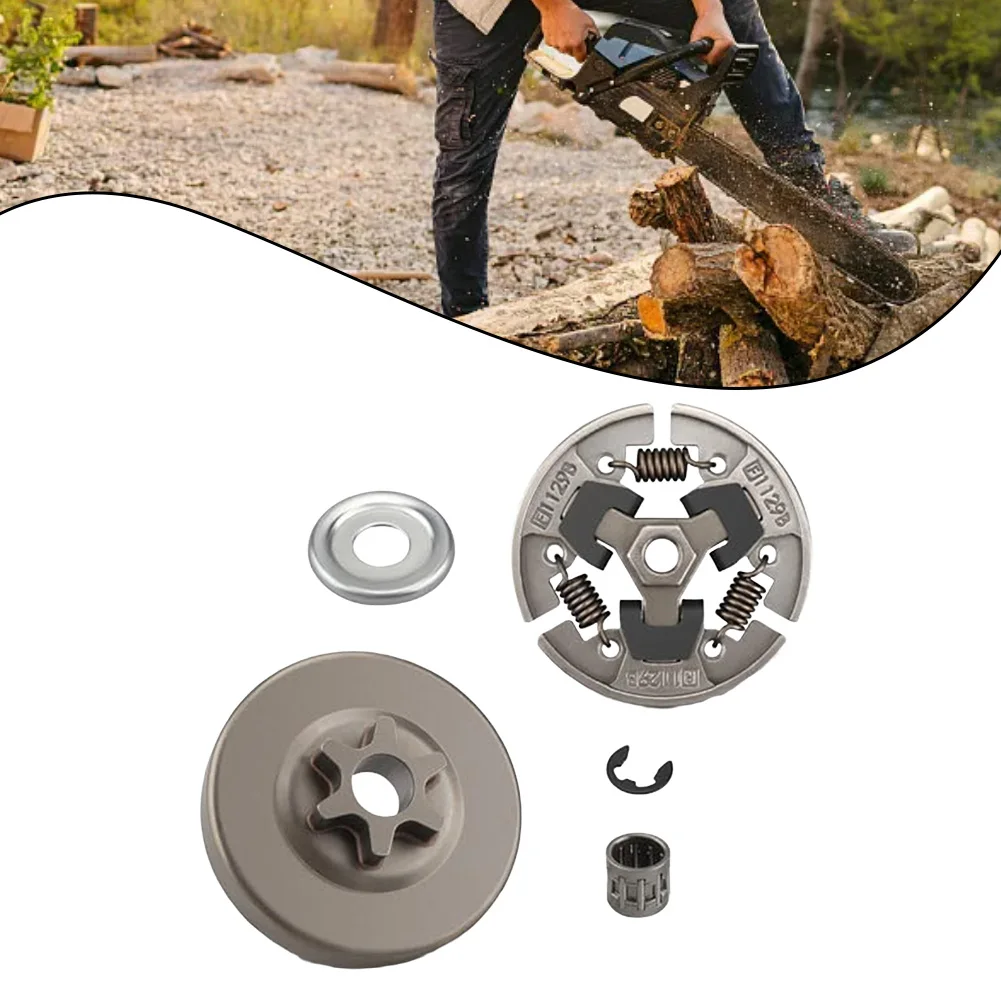 3/8 6T Clutch Drum Bearing Kit With Spur Sprocket For MS192T MS193T MS194T MS200 MS200T MS201 MS201T view 6