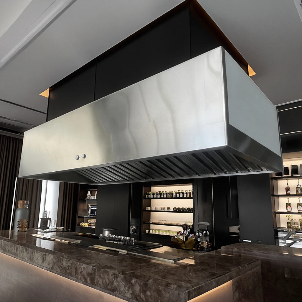 شفاط المطبخ التجاري من الفولاذ المقاوم للصدأ للمطبخ، شفاط المطبخ للمطعم