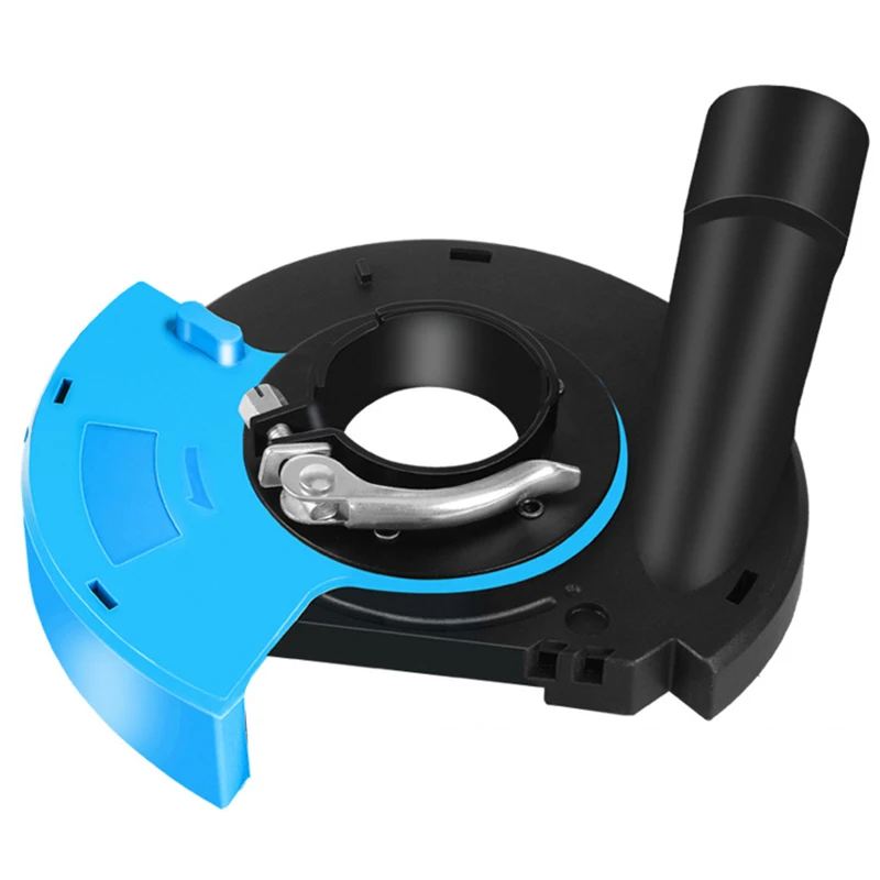 

5-inch angle grinder dust cover, blue-black PC plastic metal angle grinder protective cover, angle grinder accessories