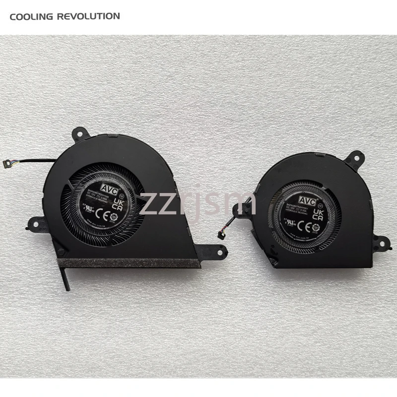 

Новый оригинальный охлаждающий вентилятор для ноутбука, процессора и графического процессора для ASUS Zenbook Pro 14 Duo OLED UX8402Z UX8402ZE AVC BAPA0807R2HY005 BAPA0607R2HY001