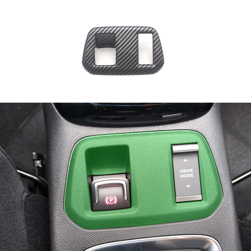 Knopfdekoration für die elektronische Handbremse des Opel Corsa