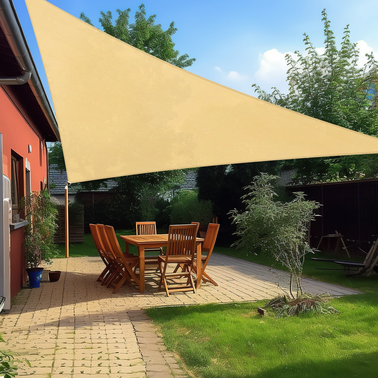 

Customize Home Garden Telescopic Wave Sun Shade Net Swimming Pool Sun Cover Pergola Canopy Wave Shade Sails