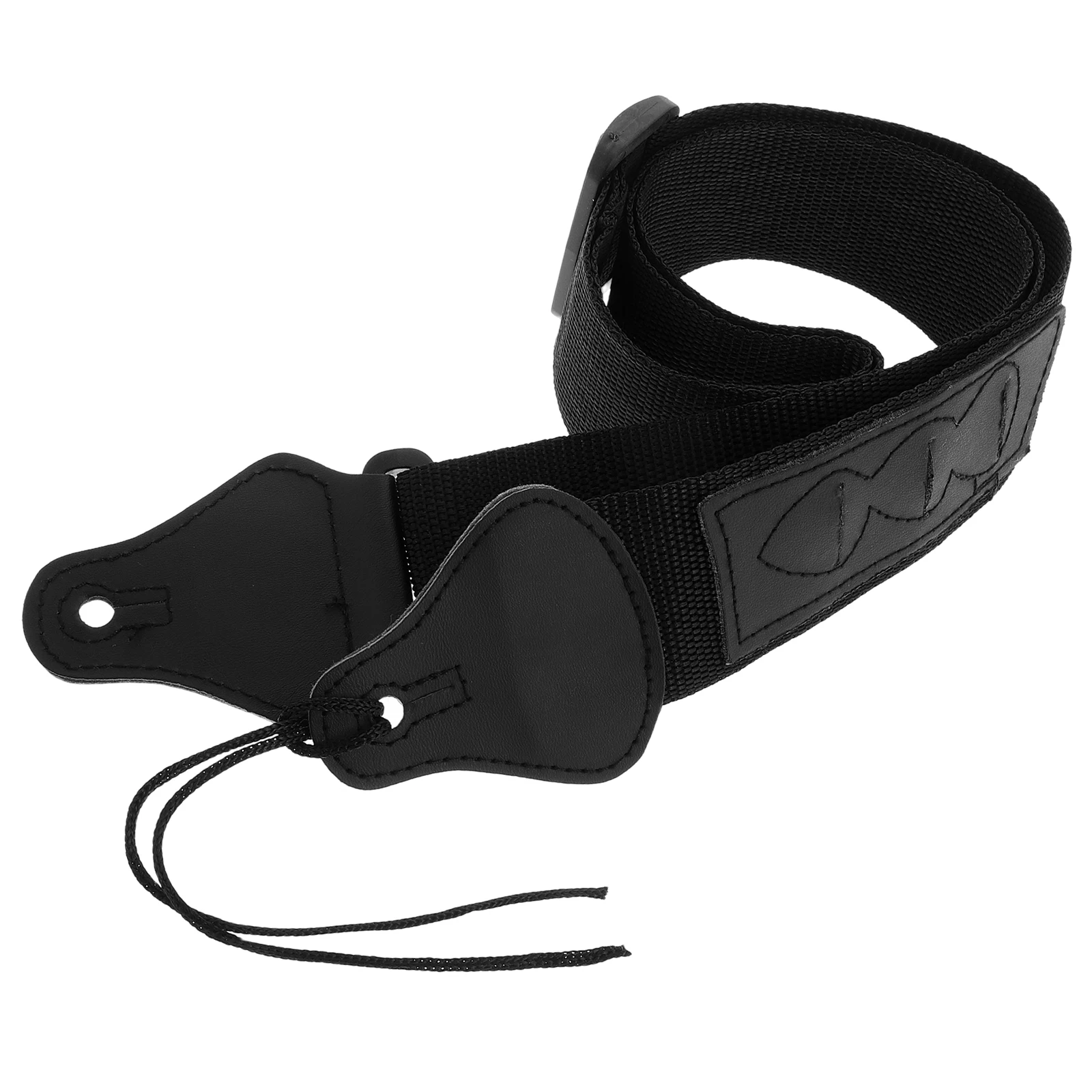 

Universal Guitar Strap with Storage Pouch for Acoustic Electric Bass Ukulele Adjustable Length Comfortable Shoulder Belt