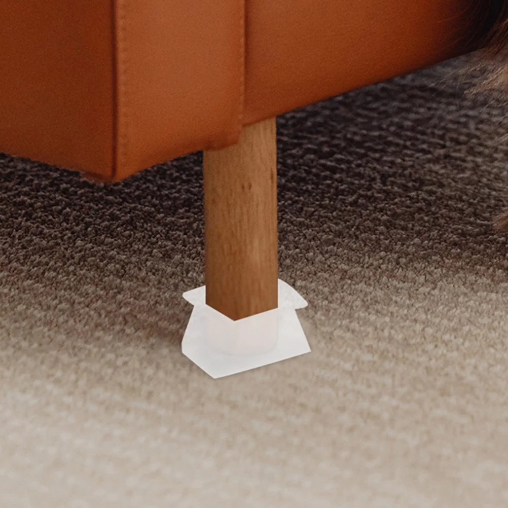 

14pcs Silicone Chair Leg Covers Table Feet Protectors For Wood Floors Non-Slip Furniture Floor Protectors Furniture Leg Caps