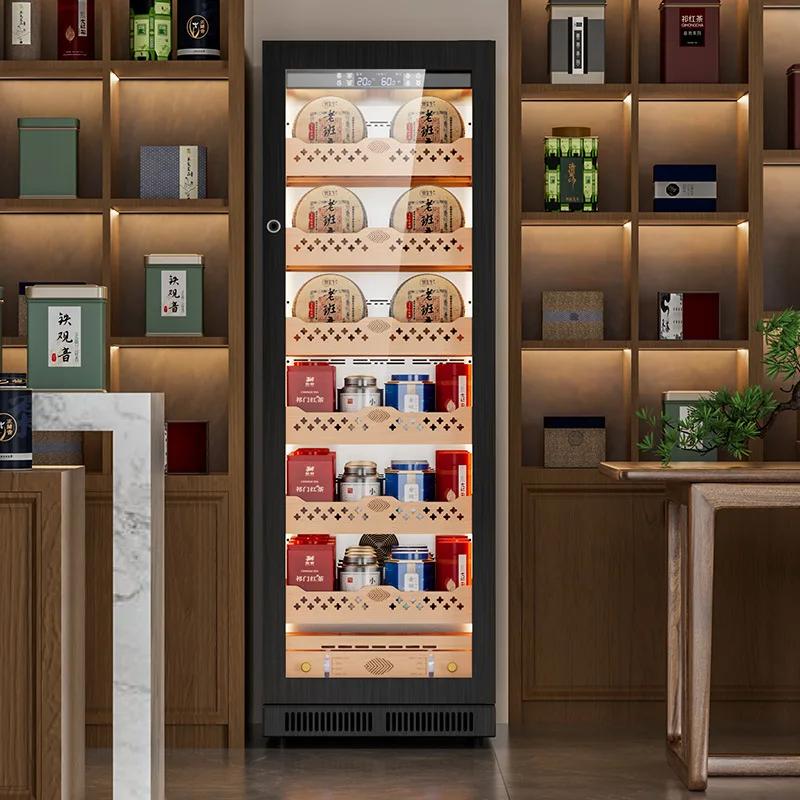 -188C2 tea cabinet constant temperature and humidity intelligent WiFi ammonia cleaning stainless steel cabinet beech tea cabinet