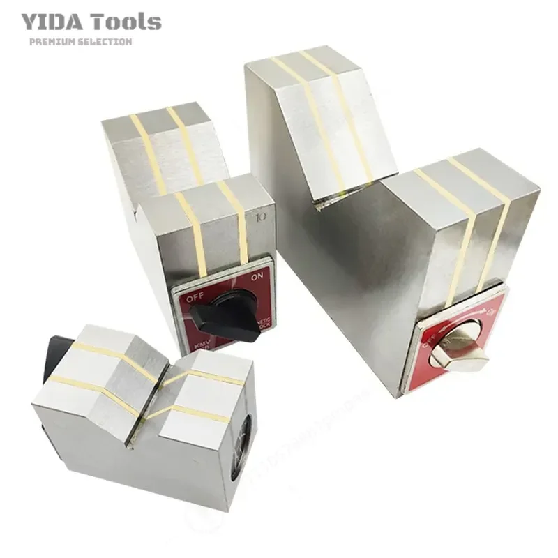 Magnetic V Table Triangular Base KMV50B 80B 125B High Precision Magnet for Measuring Scribing Mechanical Tools