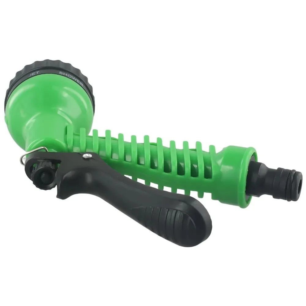 Plastic High Pressure Sprayer with 7-Function Sprays Multifunctional Garden Hose Spray Nozzle Easy Install