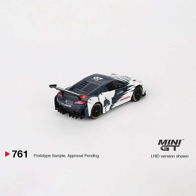 MINI GT 1:64 Honda Honda NSX GT3 EVO Graffiti Alloy Die-Cast Miniature,ผู้ใหญ่ตกแต่ง,ของเล่นเด็ก,วันหยุดเด็กของขวัญ