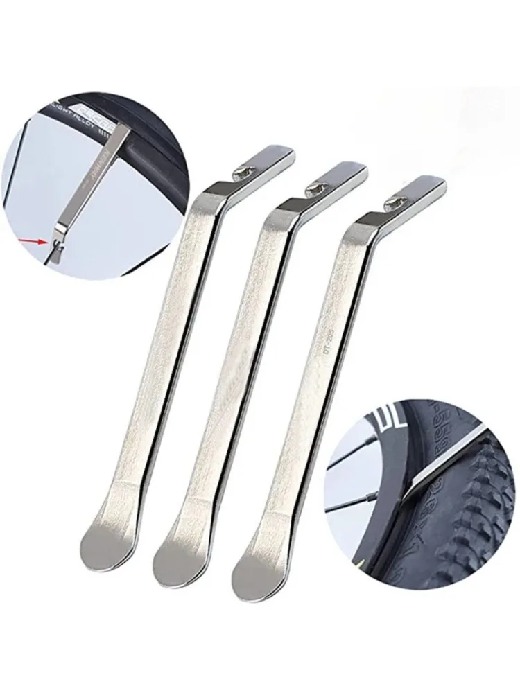 AliExpress NONE Bicycle Tire Lever 3/5pcs Premium Hardened Stainless Steel Bike Tube Repair Cycling Tire Repair Tool Portable Anti-slip