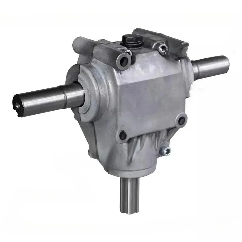 90 Degree Right Angle Gear Transmission Small Spiral Bevel Gear T-type Steering Gear Reversing Right Angle Transmission