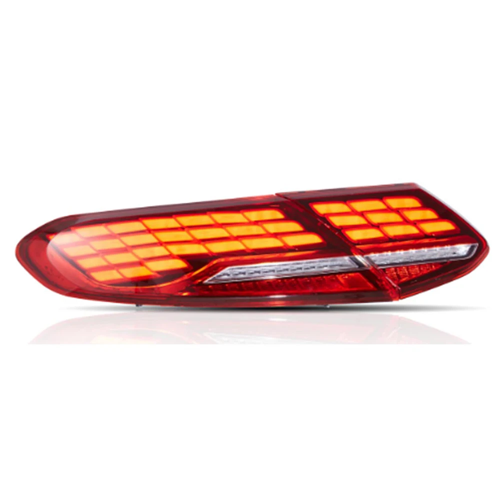

Pair of Car Tail Light Assembly for Benz C-class W205 2015-2020 LED Brake Signal Light Tuning Parts Car Rear Lamp System