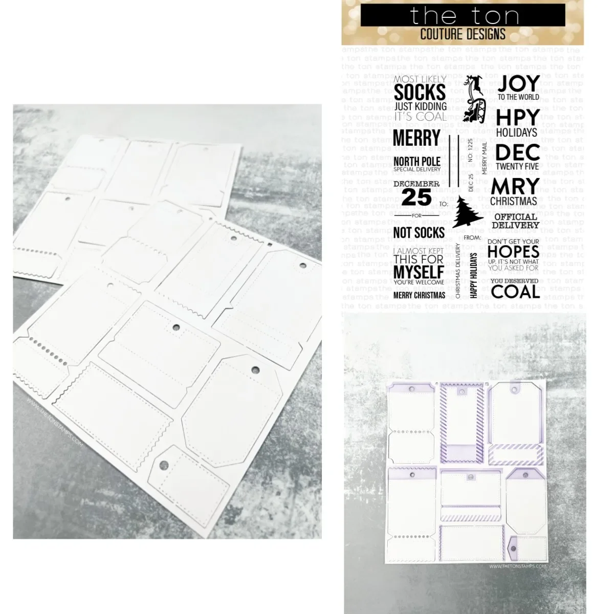

New Tags Clear Stamps Metal Cutting Dies Stencil For DIY Scrapbook Craft Decoration Embossing Template Supplies Greeting Card
