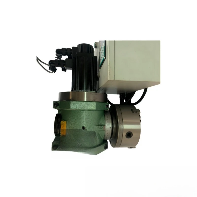Numerical control universal indexing head Electric indexing head + servo motor + control cabinet