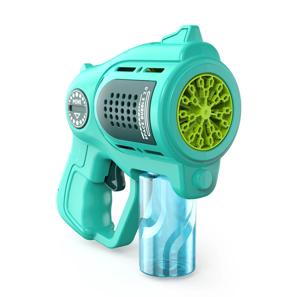 21-hole electric bubble machine, colorful lighting effect, a gift for children, happy time, play together (no bubble water)