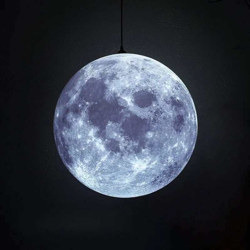 

NORMICHY люстра в полнолуние, подвесной светильник, светодиодная лампа для гостиной, столовой, спальни, бара, настольные светильники, подвесной светильник